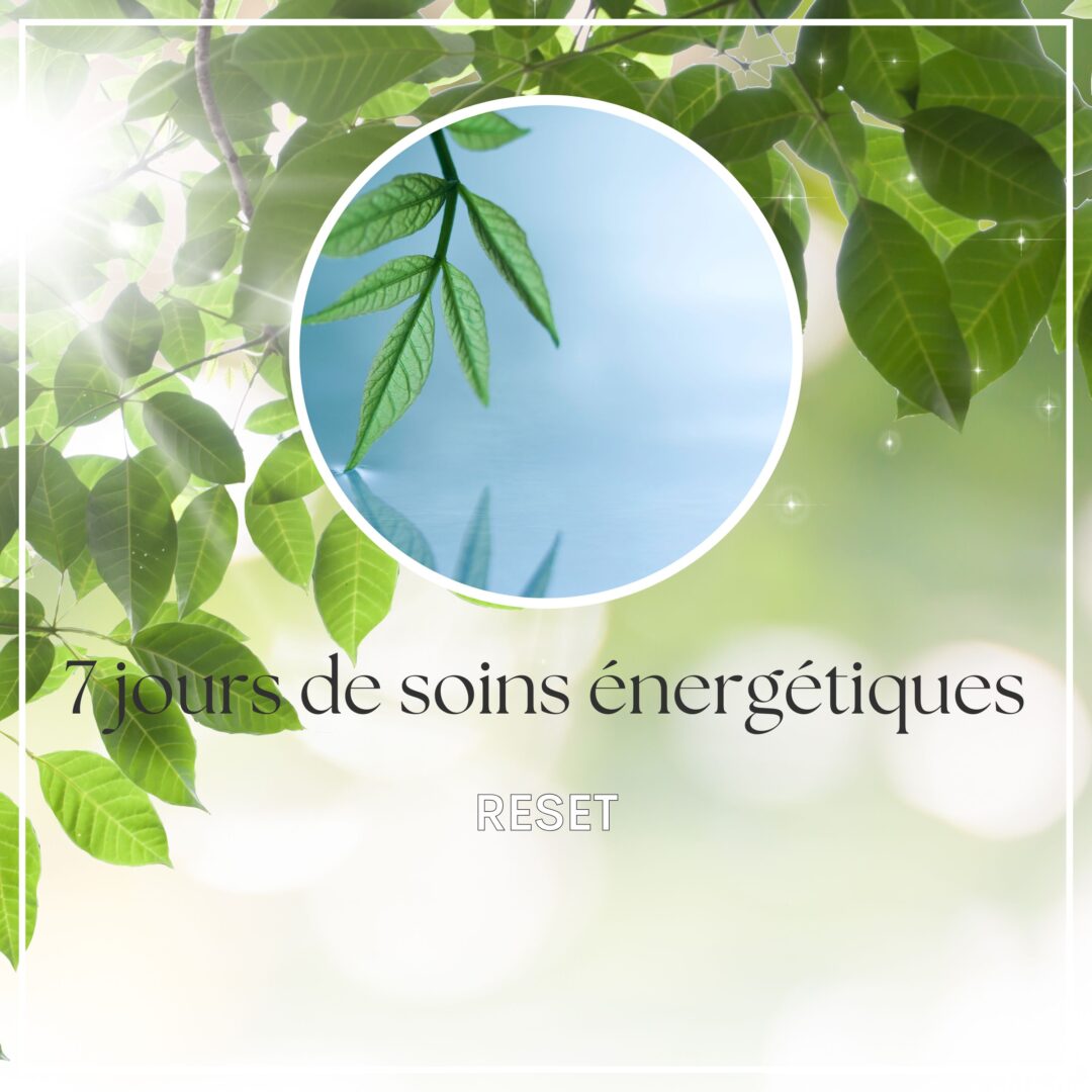 7 jours de soin énergétique | Reset
